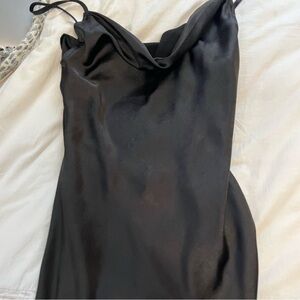 Motel rocks x Urban Outfitters black slip dress